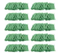 OSALADI Hilos para Alfombras Bordadas y Crochet para Manualidades, 10 Rollos Verdes, Acrílico, Apto para Diy, Aficionados y Creadores, Uso en Hogar, Obsequio Creativo, Todo el Año