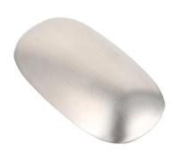 OSALADI Jabón de Cocina de Acero Inoxidable Eliminador de Olores Barra Absorbente de Olores Plateada Herramienta para Neutralizar Olor a Ajo Cebolla y Pescado Tamaño Compacto para Uso