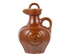 OSALADI Jarra de Cerámica para Vino de 500ml Acabado Marrón, Diseño Simple y Elegante, Bordes Suaves y Durabilidad Adecuado Hogar
