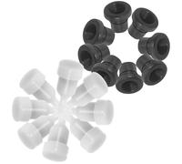 OSALADI Juego de 16 Piezas Válvulas de Presión y Asiento de Ventilación para Tanque de Motosierra 52/58, Accesorios de Plástico para Equilibrio de Aire, Repuestos para Jardinería y