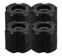 OSALADI Kit de 4 Bujes y Cojinetes Impregnados en Aceite para Ruedas Delanteras de Cortacésped y Desbrozadora, Compatibles Tubos de Aluminio 26-28 MM, Diámetro 24,5 MM, para Reparación y