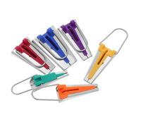 OSALADI Kit de 6 Máquinas para Hacer Cintas al Bies de Tela Pliegue Simple y Doble en 6 Tamaños 6 MM a 25 MM Herramienta para Encuadernar y Costura DIY Adecuado para Patchwork y