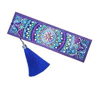 OSALADI Kit de Marcapáginas Diy con Borlas y Diseño Datura Manualidades de con Perlas para para Amantes Libros