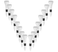 OSALADI Kit de Tees de Golf de Madera Dura, 50 Unidades de 38 MM para Precisión y Manejo, Ideales para Prácticas y Torneos al Aire Libre, para Adultos y Jóvenes