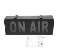 OSALADI Lair Signer Batería On Air Light Sign 1 paquete de paneles decorativos LED para sala de grabación estudio señales de advertencia iluminadas a pilas para decoración luz de estudio