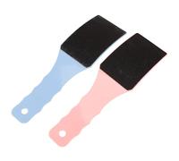 OSALADI Lima de Pies Manual de Doble Cara Mango Ergonómico, Exfoliante para Durezas y Piel Muerta, para Pedicura Profesional y Uso en Ducha