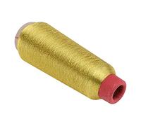 OSALADI Máquina de bordar hilo de poliéster para coser de alta resistencia del poliéster, bobina de hilo para hacer quilting máquina de coser oro 5000 metros