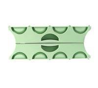OSALADI Máquina de Masa Manual para Hacer Raviolis y Dumplings Mango Ergonómico y Material Pp para Cocina en Casa o Restaurante de Fideos