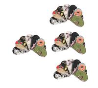 OSALADI Marcadores De Cuero Corazón Retro Portátiles Para Libros Accesorios Elegantes Para Lectores Y Estudiantes Para Amantes Lectura Diseño Vintage Y 6 Piezas X 4