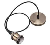 OSALADI Mesa Antigua Pie De Lámpara De Mesa De Hierro Base De Lámpara De Metal Portalámparas Retro Base De Luz Metalica Base De Lámpara Antigua E27 Lamparas Alambre Colgante