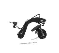 OSALADI Micrófono para Coche con Clip de Cuello Cable Externo con Reducción Avanzada de Ruido para Llamadas Claras Compatible con GPS y Dispositivos Móviles