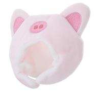 OSALADI Mini Hats for Dolls Cute Pig Head Covers for Crafts Soft and Interchangeable Accessories and Miniature Projects