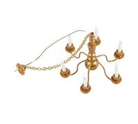 OSALADI Mini Lámpara De Techo Colgante para Casa De Muñecas Luz Decorativa De Modelo DIY Accesorio para Mesa De Arena Y Escena De Paisaje