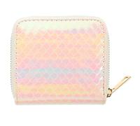 OSALADI Monedero Pequeño Mujer Diseño de Sirena, Billetera de PU Resistente y Ligera, Cartera Cremallera y Múltiples Ranuras, Bolso Mini para Viajes y Uso Diario, Color 4