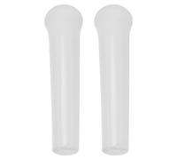 OSALADI Mortero de Cerámica Blanco 2 Piezas Mango Ergonómico, Triturador de Alimentos Fácil de Usar para Cocina y Moler Especias