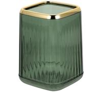 OSALADI Organizador para Brochas de Maquillaje y Bolígrafos Soporte de Escritorio Color Verde Joya Material Seguro y Duradero Multifuncional para Almacenamiento de Maquillaje y