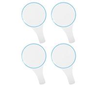 OSALADI Paletas de Puntuación para Jueces de Competición, Pizarra Pequeña de Borrado en Seco, Estructura Fuerte y Estable, 4 Piezas Compactas para Escritura y Puntuación