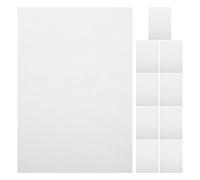 OSALADI Papel Estabilizador para Bordado Soluble en Agua, 10 Hojas Adhesivas No Tejidas 15 X 21 Cm, Soporte para Transferencia de Patrones, Compatible Máquinas de Coser, Adecuado