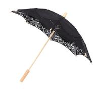 OSALADI Paraguas de Encaje Grande para Bodas Sombrilla Artesanal de Algodón Accesorio Fotográfico Elegante para Decoración de Escena y Fotografía Baile