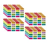 OSALADI Pegatinas Divertidas para Uso Rectal de Pvc, Removibles y Fáciles de Despegar, 20 Hojas 400 Unidades para Decorar en Fiestas y DIY