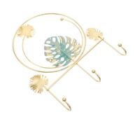 OSALADI Perchero De Pared Decorativo Con Ganchos De Tropicales Soporte Llaves Para Entrada y Vestidor Accesorio Funcional Para Organización