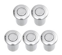 OSALADI Pestillos para Puertas 5 Piezas Acero Inoxidable Antirrobo Pasador Seguridad y Diseño Práctico para Uso en Viviendas