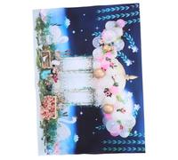 OSALADI Photography Backdrop For Party Durable Fabric Photo Background Curtain Portable and Foldable For Studio and Preschool Photoshoots