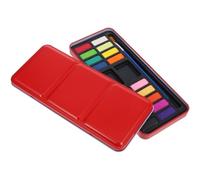 OSALADI Pinturas de Acuarela Set de Acuarela para Principiantes 18 Colores en Pastillas para Dibujo E Ilustración Artistas y Principiantes
