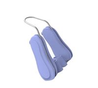 OSALADI Pinza para Levantar la Nariz Nocturna de Silicona Morada Dispositivo Corrector de Puente Nasal y Clip Moldeador para Belleza Facial Adecuado para Uso Durante el Sueño