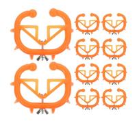 OSALADI Pinzas Nasales Gruesas para Ganado 10 Unidades, Accesorios para Destete de Terneros, Clip de Nariz Abs Reforzado para Manejo Seguro en Granja