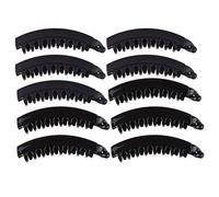 OSALADI Pinzas Pelo Tipo Banana Grandes Dientes y Resorte, 12 Piezas, para Cabello Grueso o Fino, Accesorio de Plástico y Resina para Mujeres en Viaje o Salida