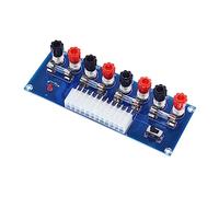 OSALADI Placa Adaptadora ATX con Terminal Salida De Potencia para Pc De Escritorio Módulo para Fuente Alimentación con Indicador y Conector De Accesorio para Ordenador Compatible con Chasi