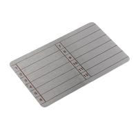 OSALADI Placa de Acero Inoxidable Protección Resistente al Agua para Almacenamiento de Semillas de Recuperación y Estructura para 24 Palabras, Adecuado para Almacenamiento en Frío