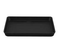 OSALADI Plancha de Barbacoa Rectangular Grande de Hierro Fundido Grueso, Sartén para Parrilla al Aire Libre, Herramienta para Asar y Bandeja para Barbacoa, Adecuado para Camping y Jardín