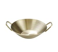 OSALADI Plato de Condimentos Fácil de Limpiar y Almacenar de Acero Inoxidable Estilo Coreano Asas y Servir Salsas Adecuado para Decoración de Mesa