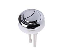 OSALADI Pulsador De Cisterna Roca 48Mm Doble Descarga Botón Redondo Para Tanque De Agua Compatible Con Inodoros De Doble Descarga Repuesto De Fontanería