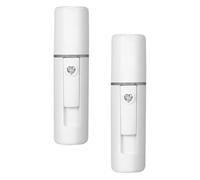 OSALADI Pulverizador de Bruma Facial Nano Color Claro 2 Piezas, Humidificador en Aerosol Multifunción para Hidratación Rápida y Cuidado Piel Seca, Práctico para Limpieza y Belleza Facial