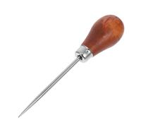 OSALADI Punzón de Costura Multifuncional con Mango de Madera y Punta de Metal, Herramienta Portátil para Manualidades y Encuadernación, Adecuado para Reparación de Calzado y Trabajo