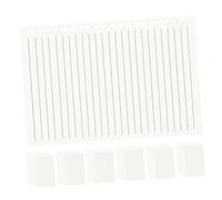 OSALADI Recambios para Cuaderno Papel Suelto con Líneas Horizontales por Cuaderno Papel de Repuesto para Planificador Práctico y Duradero para Estudio y Trabajo