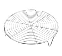 OSALADI Rejilla Redonda de Vapor de Acero Inoxidable 304 para Cocinar Verduras Diámetro 22 CM Uso en Ollas y Arroceras