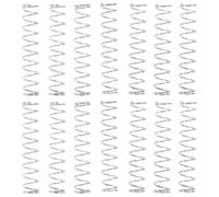 OSALADI Resortes de Acero Inoxidable para Bolígrafos Resortes de Compresión 04X4X20 MM Pack de 20 Unidades para Recambios Accesorios para Bolígrafos de Oficina y Escritura Profesional