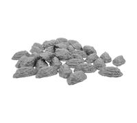 OSALADI Rocas Falsas Realistas de Plástico 7,5cm para Paisajes de Tren Modelo, Pack de 50 Piezas Diseño Realista y Toque Natural para Dioramas Creativos