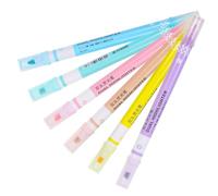 OSALADI Rotuladores Fluorescentes Doble Punta Colores Marcadores para Oficina y Estudio Estuche PP con Unidades para Subrayar y Destacar Textos