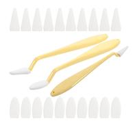 OSALADI Set de 23 Piezas de Toallitas de Esponja para Mezclar Arte y Difuminador de Bocetos Accesorios para Correcciones Repetidas y Detalles de Resaltado