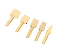 OSALADI Set de 5 Puntas Planas para Pluma Estilográfica, Accesorios para Caligrafía Tibetana Diferentes Diseños, Ideales para Escritura Creativa y Tradicional