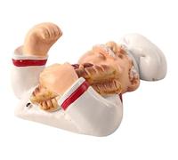 OSALADI Soporte Autoadhesivo para Enchufes de Pared Diseño Chef, Gancho Organizador Pequeño de Resina Segura para Cables, Almacenamiento Práctico para Cocina y Hogar