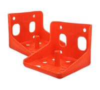 OSALADI Soporte para Bloques Minerales de Ganado 2 Piezas, Bandeja Engrosada para Lamer, Resistente para Ovejas, Cabras y Ciervos, Accesorio Práctico para Alimentación en Granja