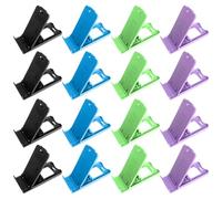 OSALADI Soporte para Teléfono Móvil Plegable de Plástico, Tamaño Grande, 50 Piezas en Colores Surtidos, Soporte Confiable para Escritorio, Portátil y Ajustable para Uso en Color Aleatorio