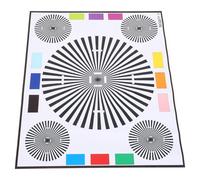 OSALADI Tabla de Calibración de Lentes de Cámara Pequeña 40X30 CM para Enfoque y Ajuste en Cámaras de Seguridad Herramienta Precisa para Monitoreo y Prueba de CCTV Accesorios