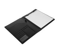 OSALADI Tablero Para Carpetas Organizador De Portafolios Carpeta Comercial Para De Oficina De Cuero Para Portafolios Para Entrevistas y Presentaciones